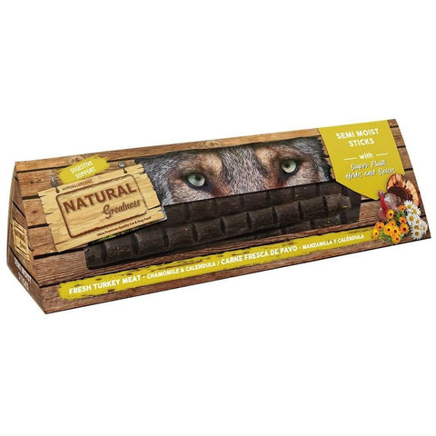 Recompense caini Natural Greatness 36412, sticks semi-moi, carne curcan 60%, hipoalergenice, fara cereale image 0