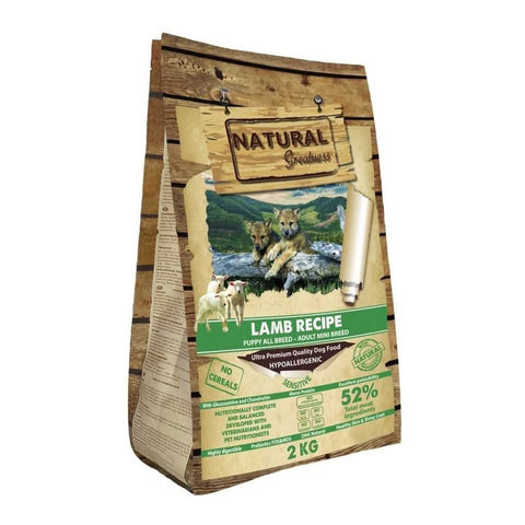 Hrana caini Natural Greatness Miel, hipoalergenica, fara cereale, 29% proteine, 2 kg image 0