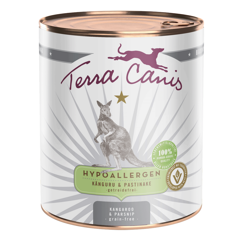Hrana umeda caini Terra Canis 180042, cangur, 800g, hipoalergenica, 60% carne, 2.2% grasimi image 0