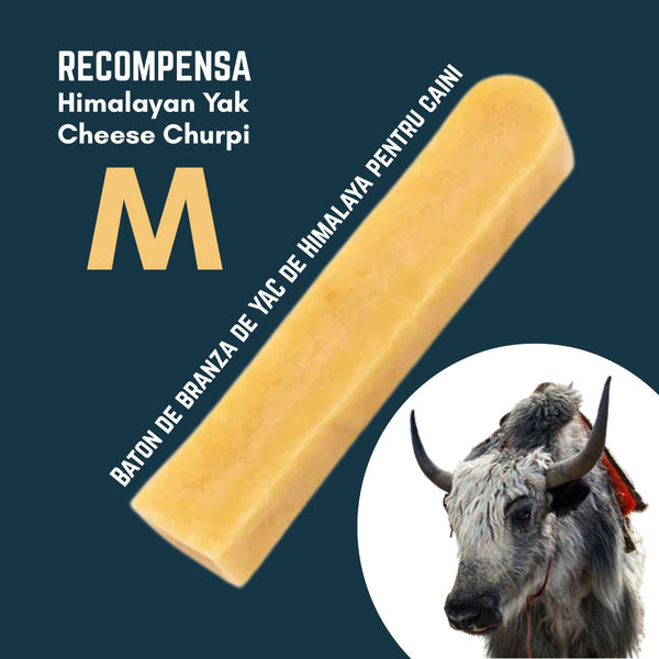 Recompensa caini Petmex Churpi Baton branza de Yak C1089, 62.4% proteine, 0.058 kg, fara aditivi image 0