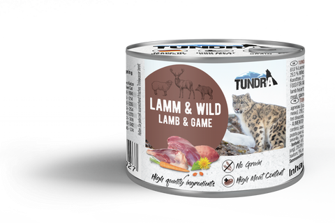 Hrana umeda pisici TUNDRA Cat miel 61.6% vanat 29.3%, 200g, pentru adulti image 0