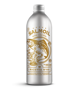 Ulei somon Salmoil Reteta 4 Odor Control NECONPETFOOD NECSR4950, 950 ml, alge uscate, Vitamina E image 0