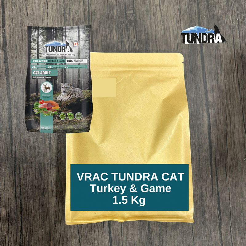 Hrana uscata pisici TUNDRA C710, 1.5kg, curcan vanat, 70% proteine, fara cereale image 0