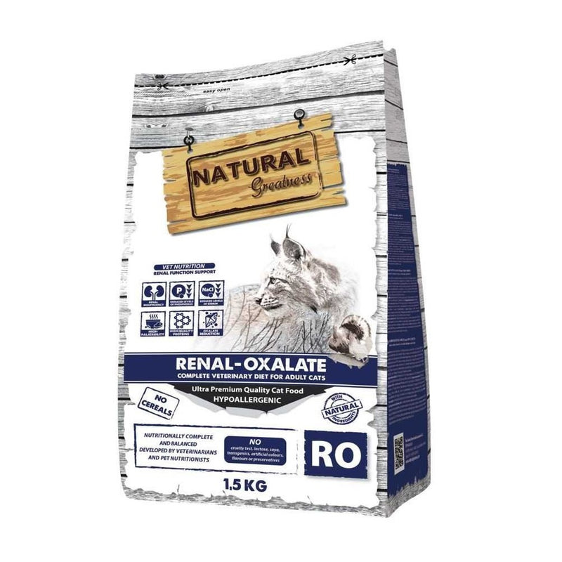 Hrana pisici Natural Greatness ASB18RE5B, renala, hipoalergenica, fara cereale, 1.5kg image 0