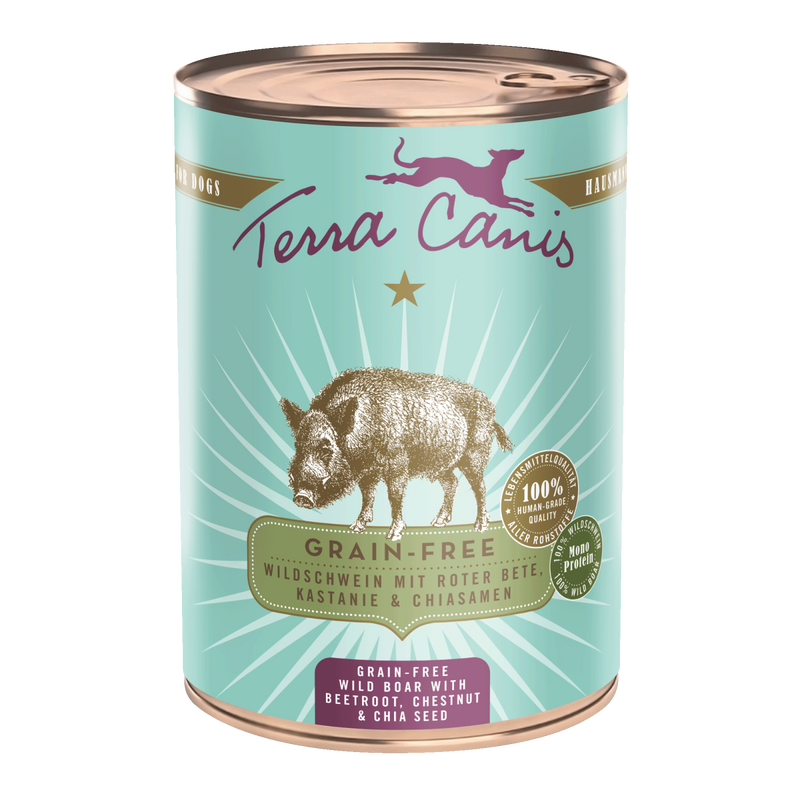 Hrana umeda caini Terra Canis Mistret Grain Free 400g, 63% carne, fara cereale image 0