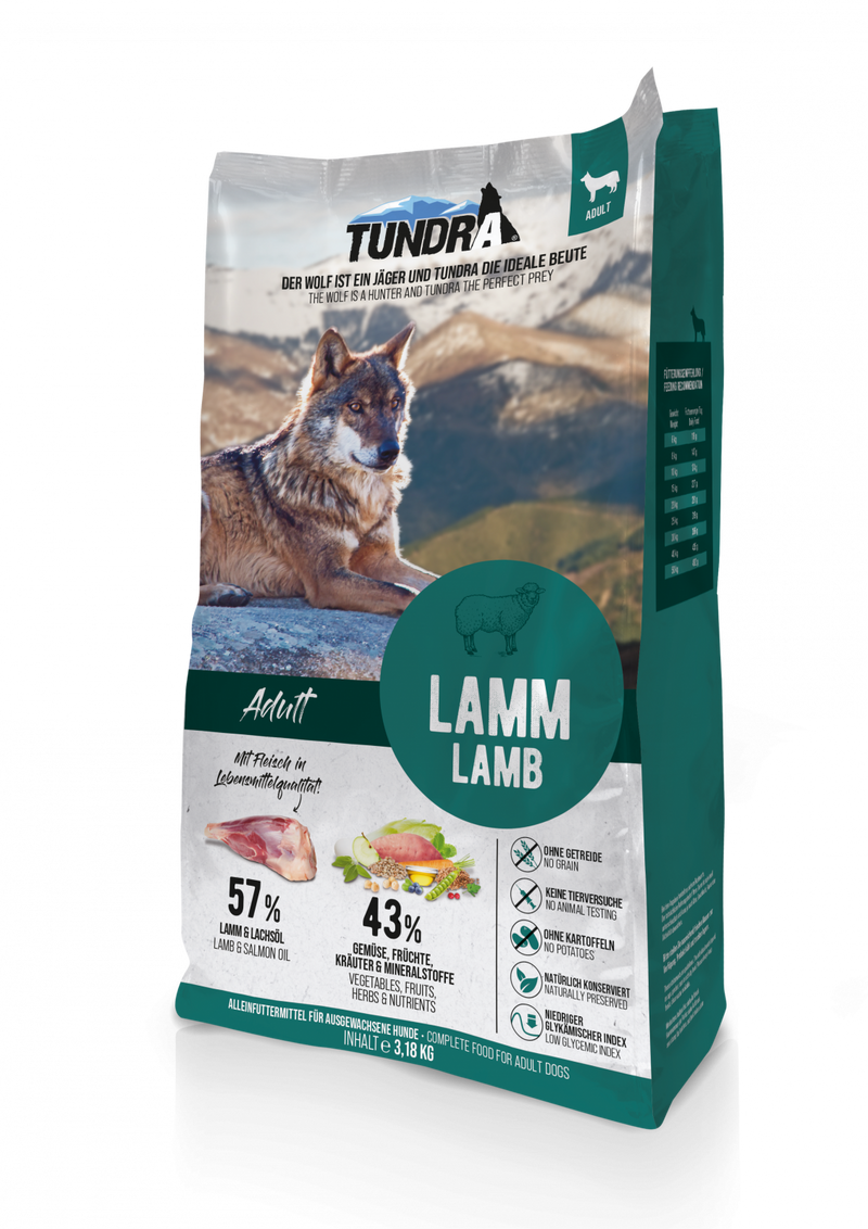 Hrana uscata caini TUNDRA Dog Miel 3.18kg, 57% miel, cartofi dulci, usor digerabila image 0