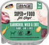Hrana umeda caini MAC's 406, vita, iepure, vanat, 150g, ingrediente naturale