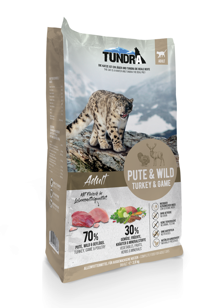 Hrana uscata pisici TUNDRA Cat 96694, 70% carne, 39% proteine, 3.8kg image 0