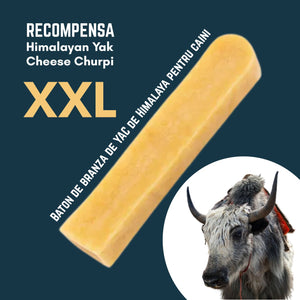 Baton recompensa caini Petmex Churpi XXL, branza Yak Himalaya, 62.4% proteine, 194g