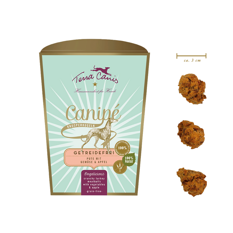 Hrana caini Terra Canis Canipe, Grain Free, curcan 30% carne, ingrediente naturale, 200g image 0