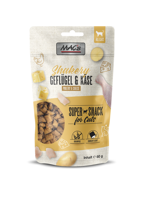 Recompense pisici MAC's Cat Shakery 36712, 48% carne pasare vita, 60g, fara cereale, cu taurina image 0
