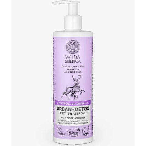 Sampon caini pisici Wilda Siberica C188, Urban Detox, curatare profunda, 400ml, organic image 0