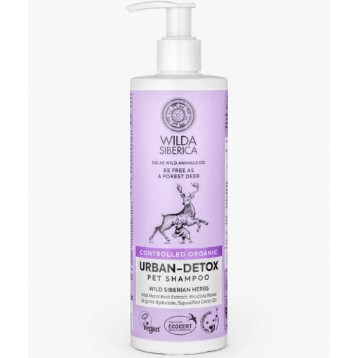 Sampon caini pisici Wilda Siberica C188, Urban Detox, curatare profunda, 400ml, organic image 0