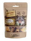 Recompensa caini Natural Greatness Pork Crisps, sorici porc, hipoalergenica, 54% proteine, 70g