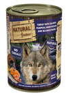 Hrana Umeda Caini Natural Greatness NGD40019, Curcan Somon, 400g, 9.2% Proteine