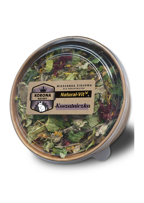 Hrana suplimentara degu Natural Crown Amestec plante Musetel, 70g, cu fibre image 0