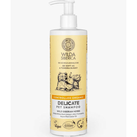 Sampon caini pisici Wilda Siberica 36201, organic, 400ml, piele sensibila, extracte plante image 0