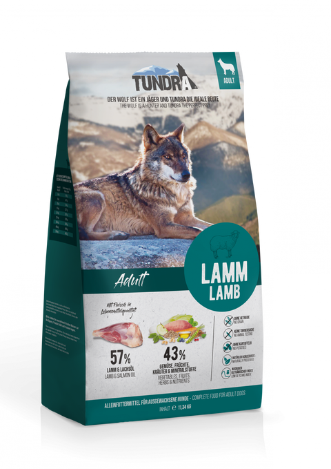 Hrana caini TUNDRA Dog Lamb 11.34kg, Miel 57%, Proteina 32%, Fara cereale, Adult All Breed image 0