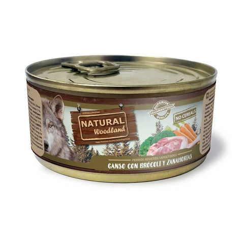 Hrana umeda caini Natural Woodland C799, 50% gasca, broccoli, 170g image 0