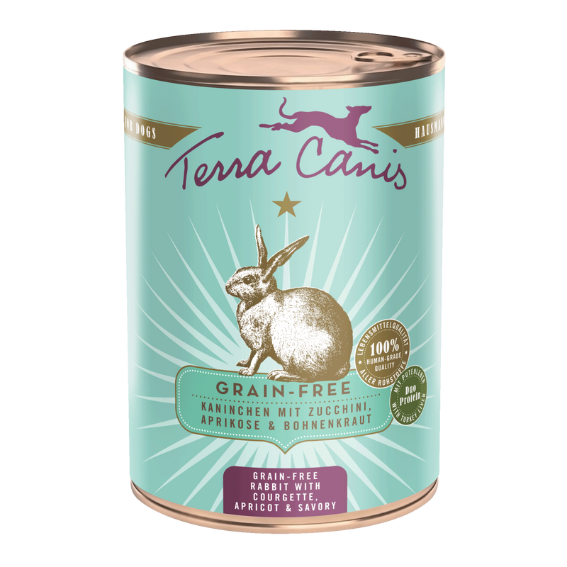 Hrana umeda caini Terra Canis Grain Free Iepure 400g, fara cereale, 44% carne iepure, 15% ficat curcan image 0