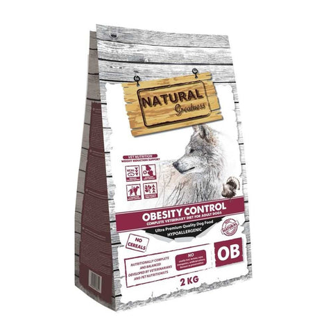 Hrana caini Natural Greatness ASQ31OB02, control obezitate, fara cereale, 32% proteine, 2kg image 0
