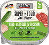 Hrana umeda caini MAC's 150g, vita, pasare, dovlecel, fara artificiale, premium