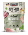 Hrana umeda pisici MAC's Duck Poultry, 100g, 59.5% pasare, 37.4% rata, fara cereale