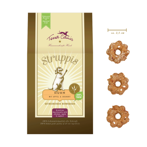 Recompense caini Terra Canis Struppis Chicken 345011, pui, 375g, ingrediente naturale image 0