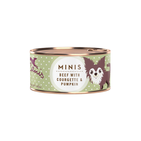 Hrana umeda caini Terra Canis Mini Beef 100g, vita, dovleac, zucchini, adulti image 0