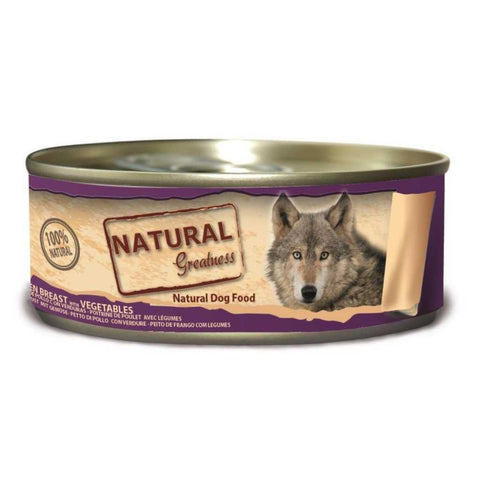 Hrana umeda caini Natural Greatness C801, piept de pui, 14% proteina, 76% umiditate, 156g image 0