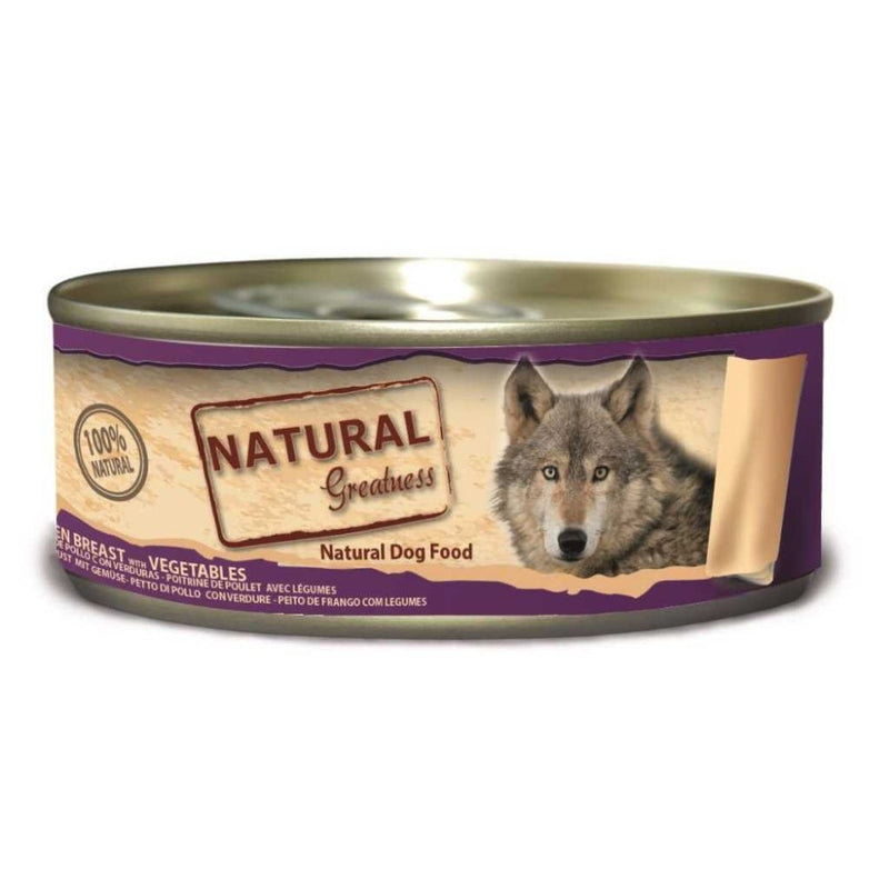 Hrana umeda caini Natural Greatness C801, piept de pui, 14% proteina, 76% umiditate, 156g image 0