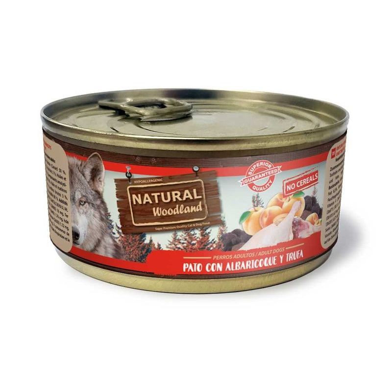 Hrana umeda caini Natural Woodland 90993, rata 50%, caise, trufe, 170g image 0