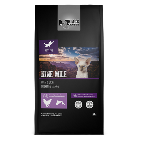 Hrana uscata pisici BLACK CANYON Cat Kitten Nine Mile, 1,5 kg