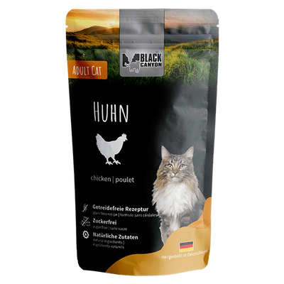 Hrana umeda pisici BLACK CANYON Cat Pouchpack Chicken, 85 g