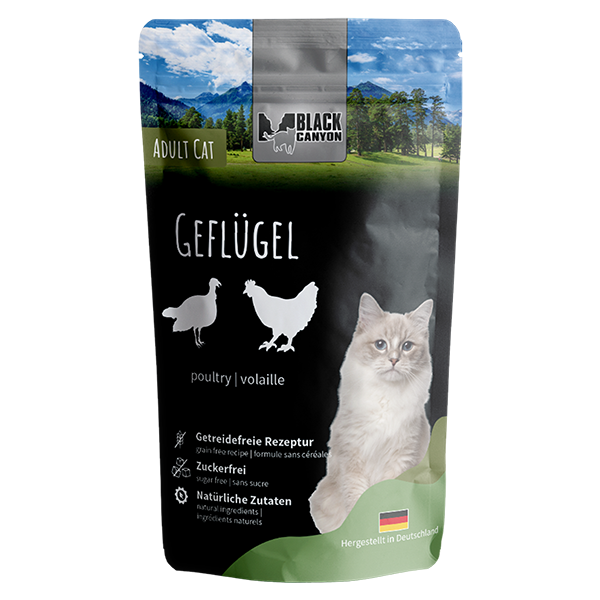 Black Canyon Cat Pouchpack Poultry 85g