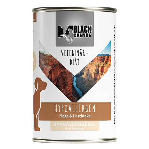 Black Canyon Dog Hypoallergenic Goat and Parsnip 410g (Capra si Patrunjel)