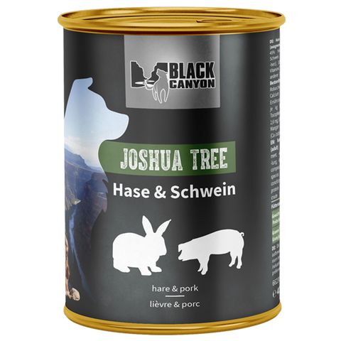 Black Canyon Dog Joshua Tree Rabbit and Pig 410g (Iepure si Porc)