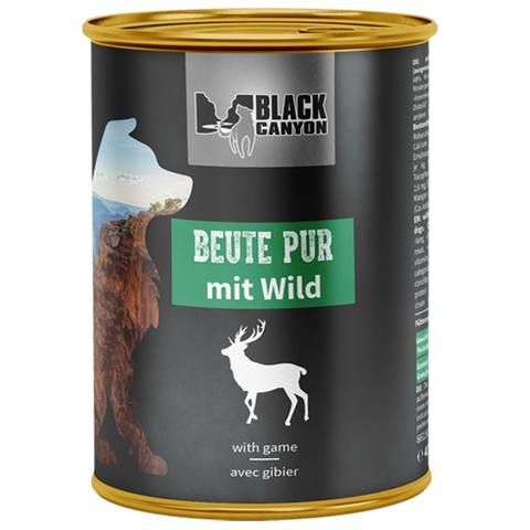 Black Canyon Dog Prey Pure Beef and Venison 410g (Vita si Vanat)