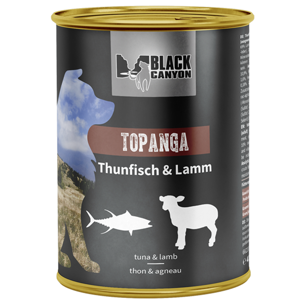 Black Canyon Dog Topanga Tuna and Lamb 410g (Ton si Miel)