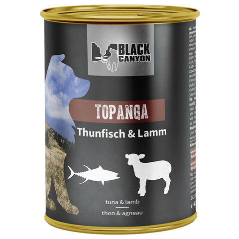 Black Canyon Dog Topanga Tuna and Lamb 410g (Ton si Miel)