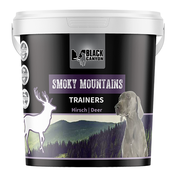 Black Canyon Dog Trainers Smoky Mountains Venison 600g