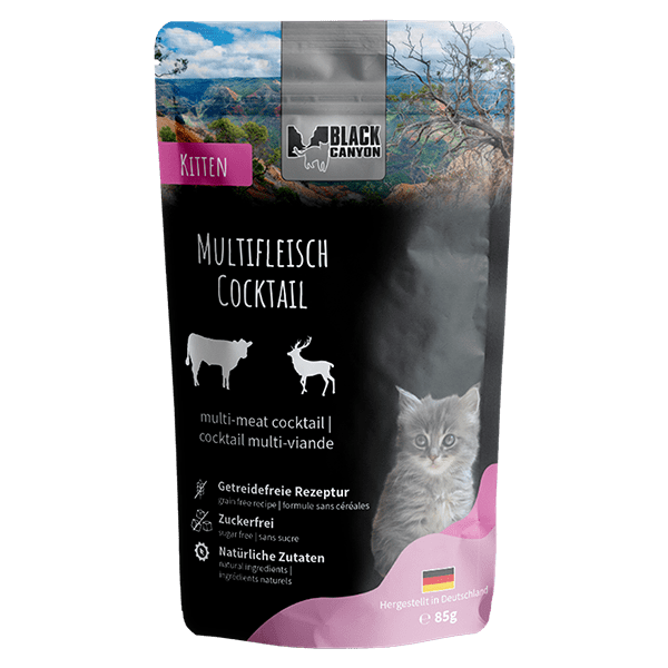 Black Canyon Kitten Pouchpack Multi Meat Cocktail 85g
