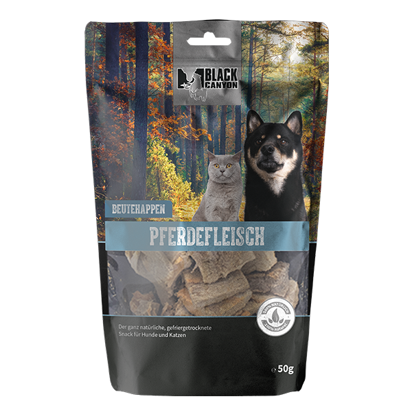 BLACK CANYON Prey Bites Horse Meat 50 g
