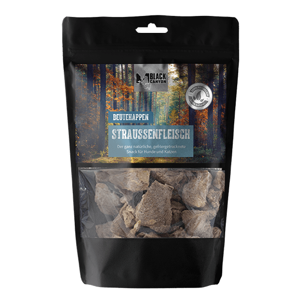 Black Canyon Prey Bites Ostrich Meat 50g