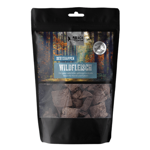 Recompense pisici BLACK CANYON Prey Bites Wild Meat, 50 g