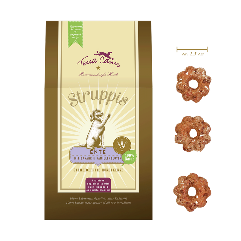 Hrana caini Terra Canis Struppis Duck 375g, carne rata, ingrediente naturale, usor digerabila image 0