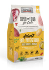 Hrana umeda pisici MAC's Cat Duck Turkey 80520, 7kg, 63% carne pasare, 34% proteine
