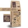 Hrana caini PUFFINS Naturals Light Senior 16173, curcan, miel, 2 kg, 29% proteine