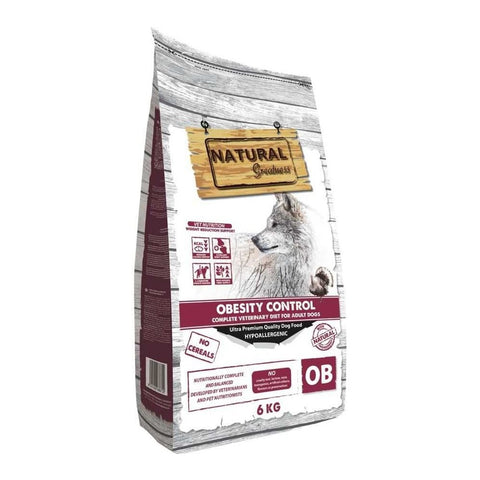 Hrana caini Natural Greatness Control Obezitate 6kg, dieta hipoalergenica, proteine 32%, calorii reduse image 0
