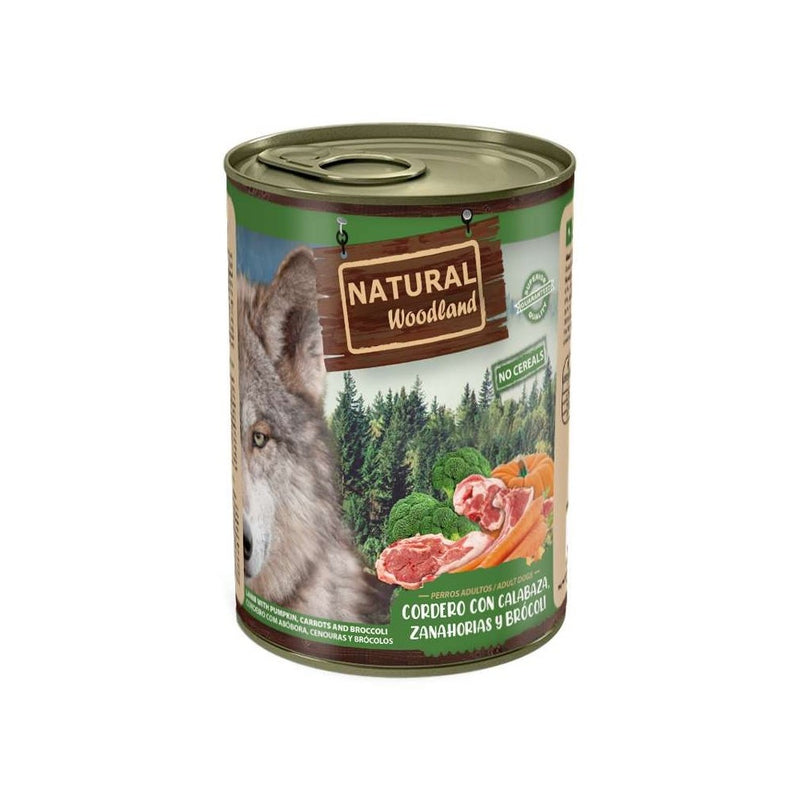 Hrana umeda caini Natural Woodland C1095, miel, curcan, pui, 400g, fara conservanti image 0